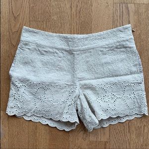 Embroidered Anthropologie Shorts